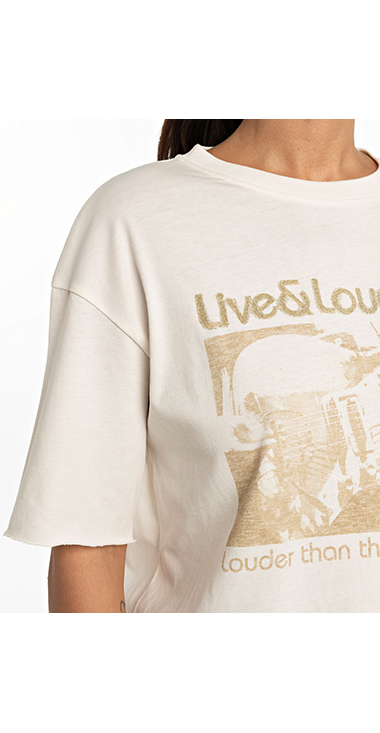 LIVEフェスプリントジャージーTシャツ 詳細画像
